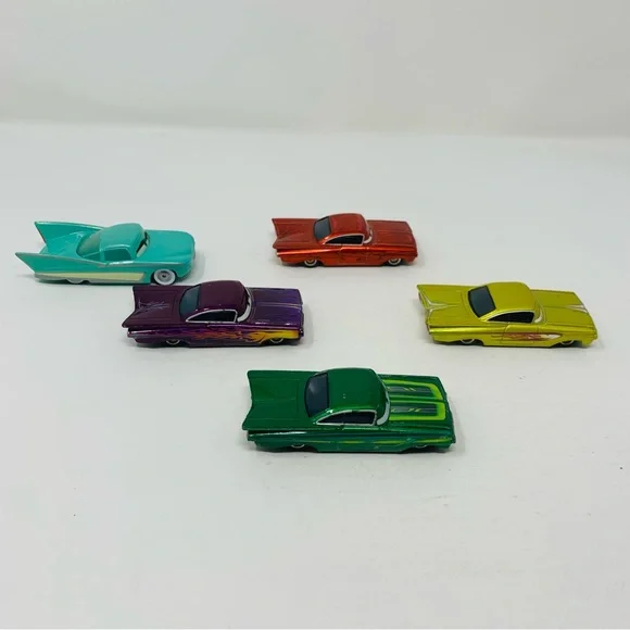 Disney Pixar Cars Colorful Die-Cast Set of Five